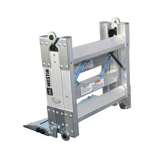Westin 10-3000 Truck-Pal Tailgate Ladder,Silver