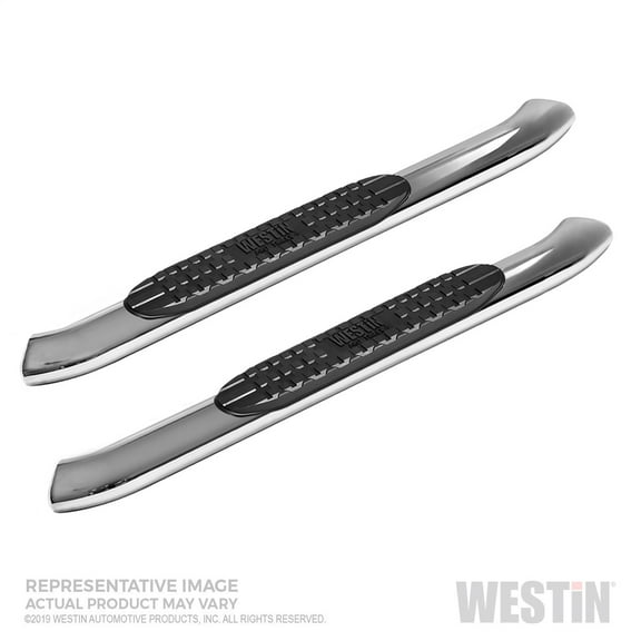 Westin 19-20 Chevy Silverado 1500 Regular Cab PRO TRAXX 4 Oval Nerf Step Bars - Stainless Steel - 21-24110 Fits select: 2019 GMC SIERRA K1500 ELEVATION, 2020 GMC SIERRA C1500 SLT