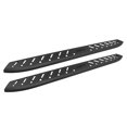 thumbnail image 2 of Matte Black Aluminum Running Boards For 2007-2018 Chevy Silverado Crew Cab - GTRacers 2 of 4