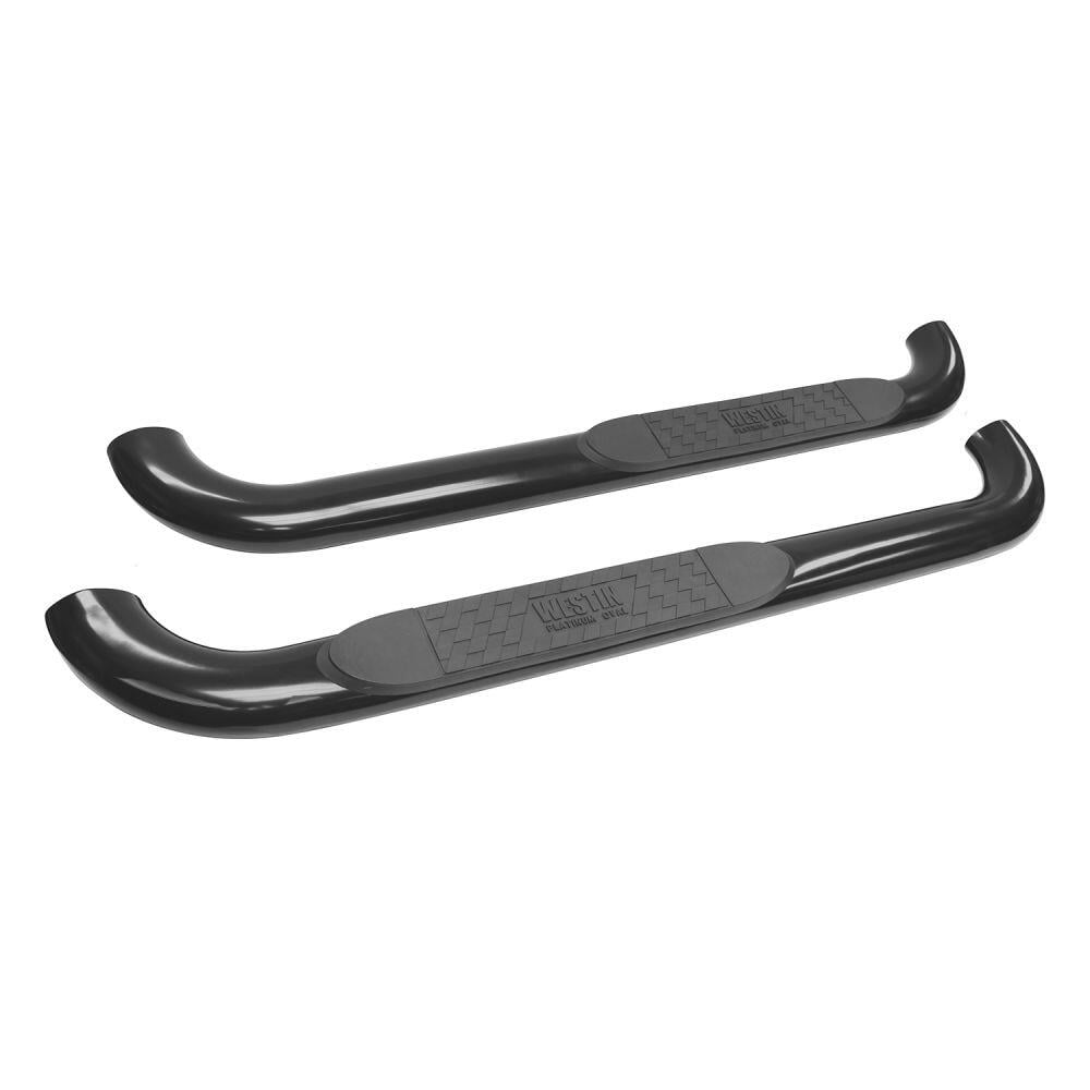 Westin 21-2325 Platinum 4" Oval Nerf Step Bars - Black Powdercoat Finish Fits select: 2002-2003 DODGE RAM 1500, 2004-2005 DODGE RAM 2500