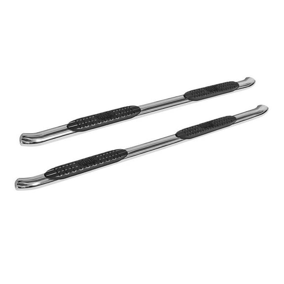 Westin 21-24080 PRO TRAXX 4" Oval Nerf Step Bars - Polished Stainless Steel Fits select: 2019 RAM 1500 LARAMIE, 2020-2021 RAM 1500 BIG HORN/LONE STAR