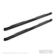 Westin 21-24135 PRO TRAXX 4" Oval Nerf Step Bars - Black Powdercoat Finish Fits select: 2021-2023 CHEVROLET SILVERADO, 2019-2023 GMC SIERRA