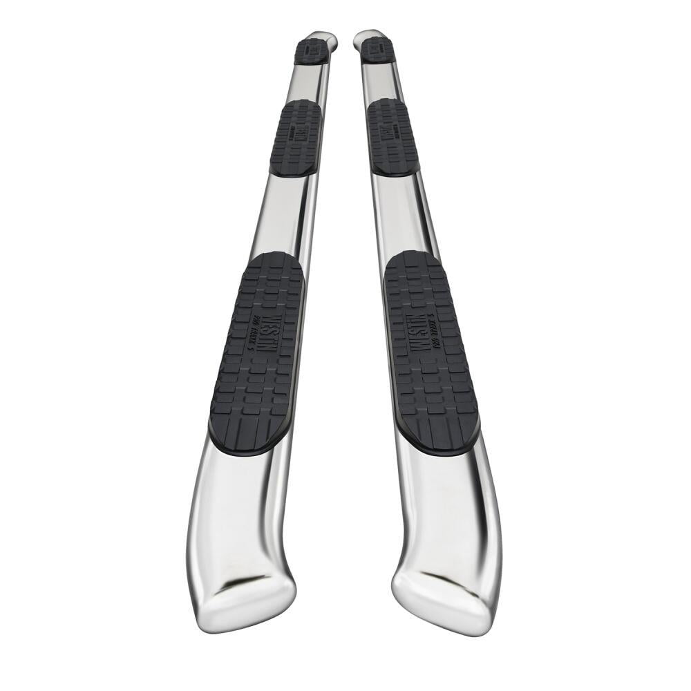 Polished Stainless Steel Oval Wheel to Wheel Step Bars