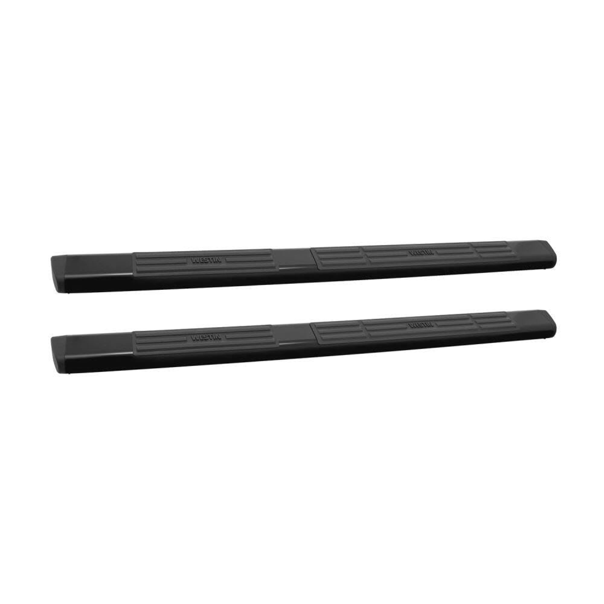 Westin 22-6005 Premier 6 Oval Nerf Step Bars - Black Powdercoat Finish Fits select: 2015-2018 CHEVROLET SILVERADO K1500 LT, 2014 CHEVROLET SILVERADO K1500