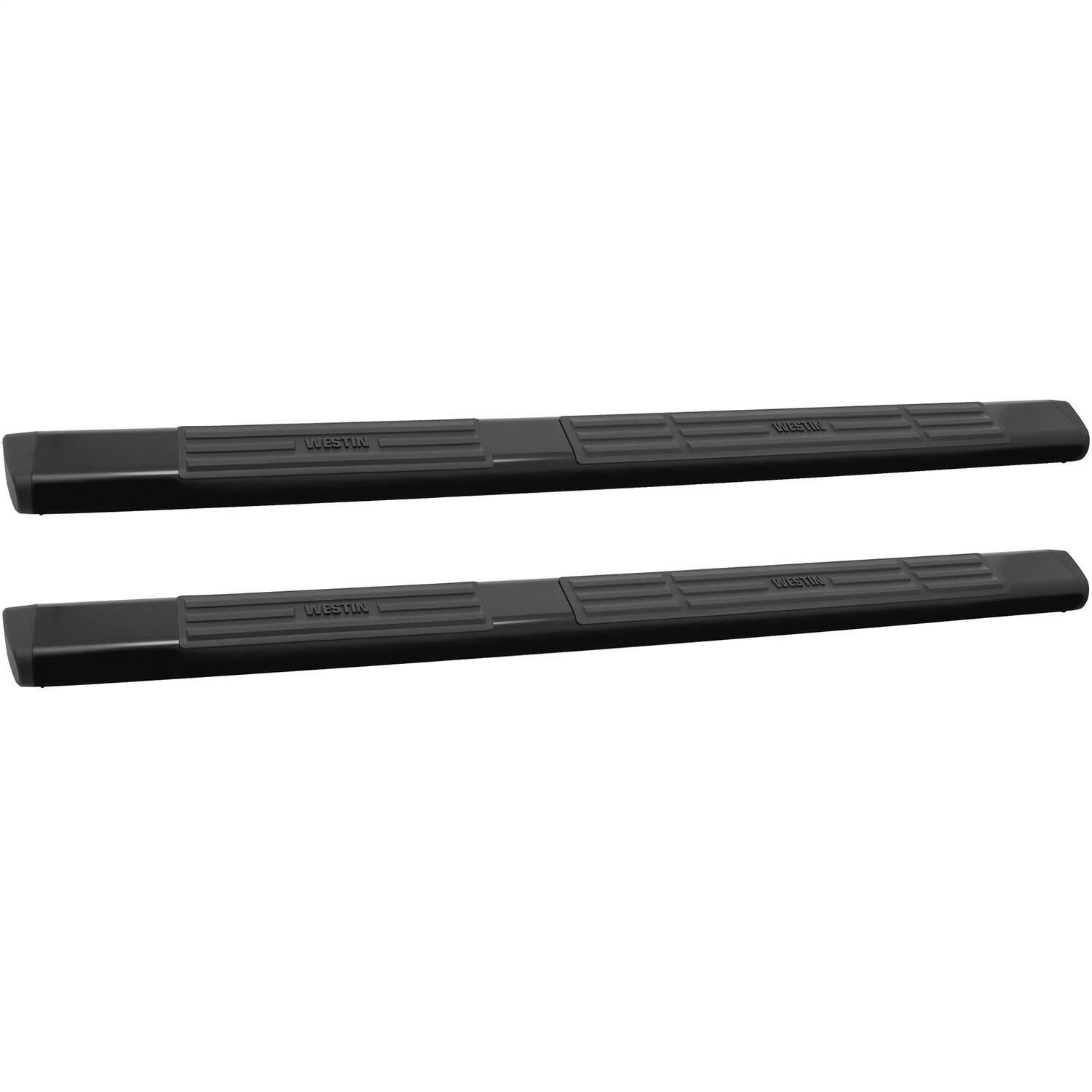 Westin 22-6025 Premier 6 Oval Nerf Step Bars - Black Powdercoat Finish Fits select: 2015-2018 CHEVROLET SILVERADO K1500 LT, 2004-2017 FORD EXPLORER