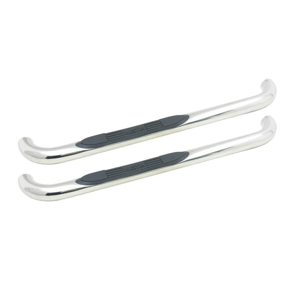 Westin 23-3540 E-Series 3" Round Nerf Step Bars - Polished Stainless Steel Fits select: 2019 RAM 1500 CLASSIC TRADESMAN, 2013-2014 RAM 1500 ST