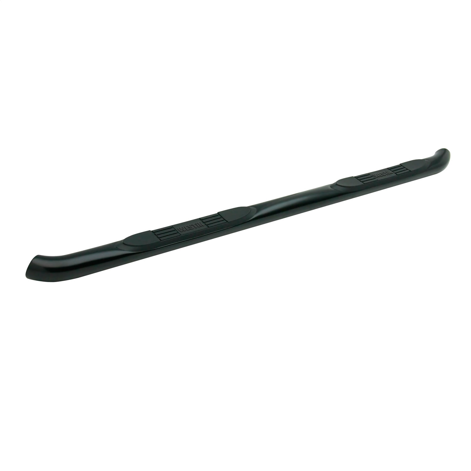 Westin 23-3715 E-Series 3" Round Nerf Step Bars - Black Powdercoat Finish Fits select: 2015-2018 CHEVROLET SILVERADO K1500 LT, 2014 CHEVROLET SILVERADO K1500