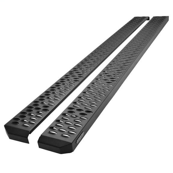 Westin 27-74765 Textured Black Grate Steps Running Boards Textured Black Running Boards 83 inches Fits select: 2013-2014 RAM 1500 ST, 2015-2017 RAM 1500 SLT