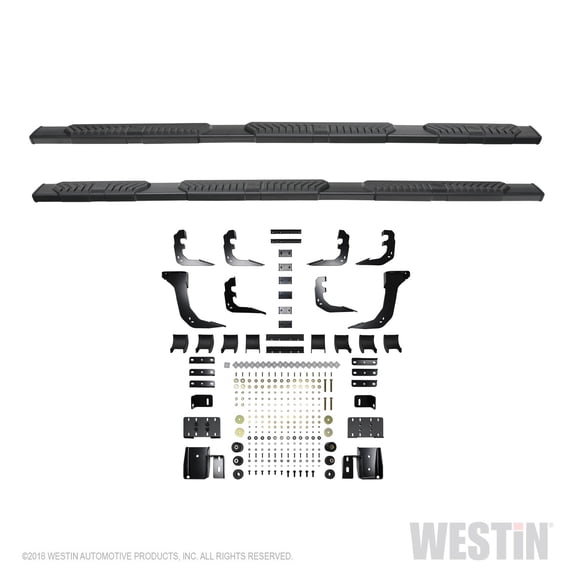 Westin 28-534705 R5 Modular (W2W) Nerf Step Bars-Black Powdercoat Finish