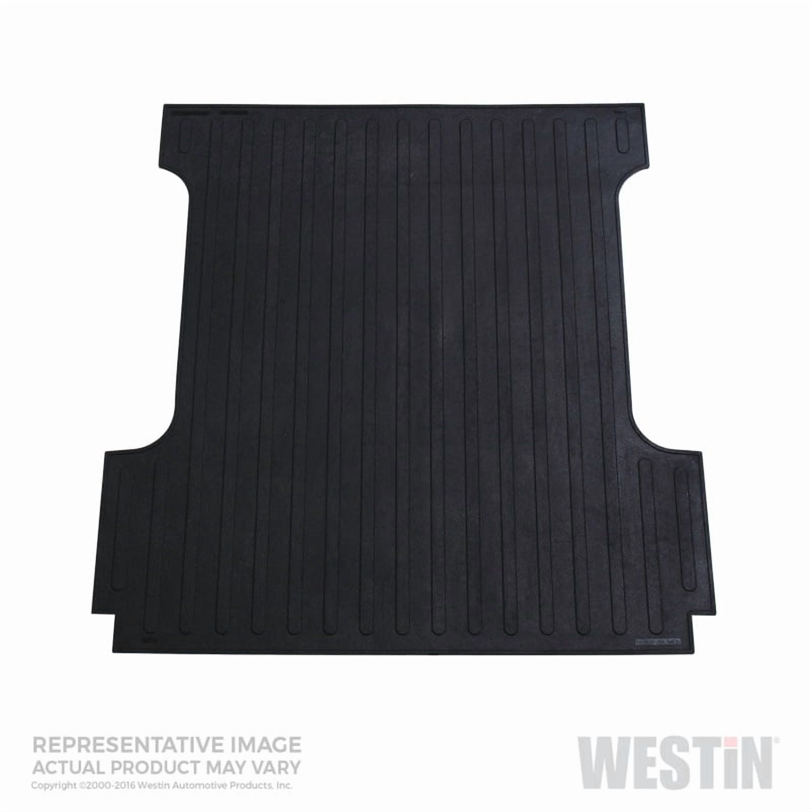 Westin 50 6415 Black Rubber Truck Bed Mat Fits 2017 2021 F 250 F 350 Super Duty