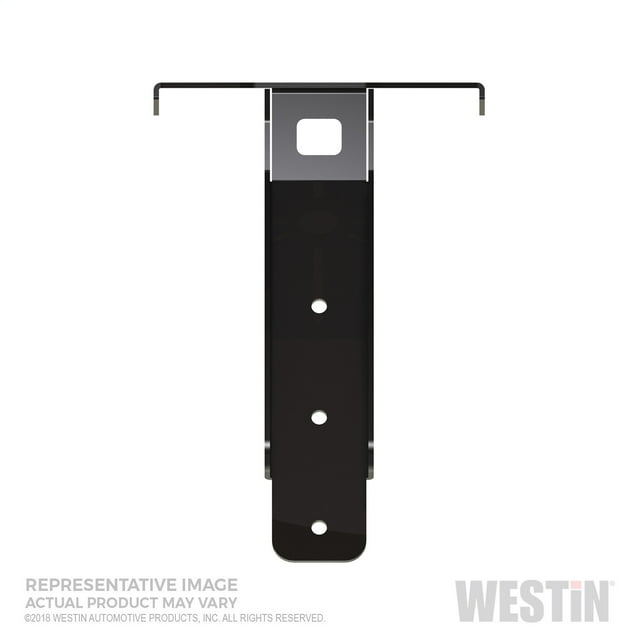 Westin 57-89055 HLR Beacon Light Mount; Vertical Adjustability; Small; Black;