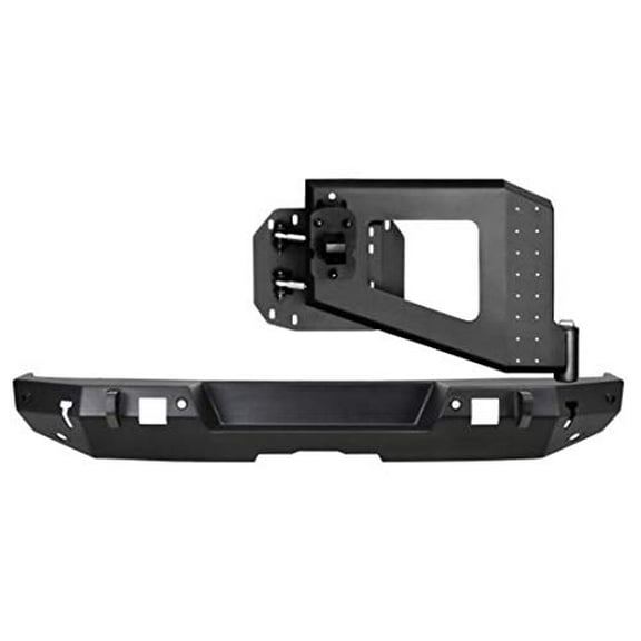 Westin 59-82055 WJ2 Rear Bumper Fits select: 2018-2019,2021 JEEP WRANGLER UNLIMITED