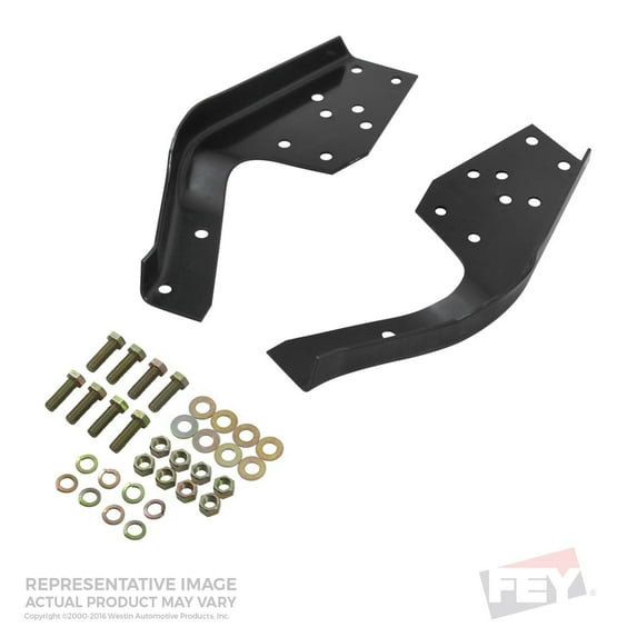 Westin 95500 Universal Rear Bumper Mount Kit Fits select: 1994-1996 MITSUBISHI MIGHTY MAX, 1991-1993 MITSUBISHI MIGHTY MAX / S