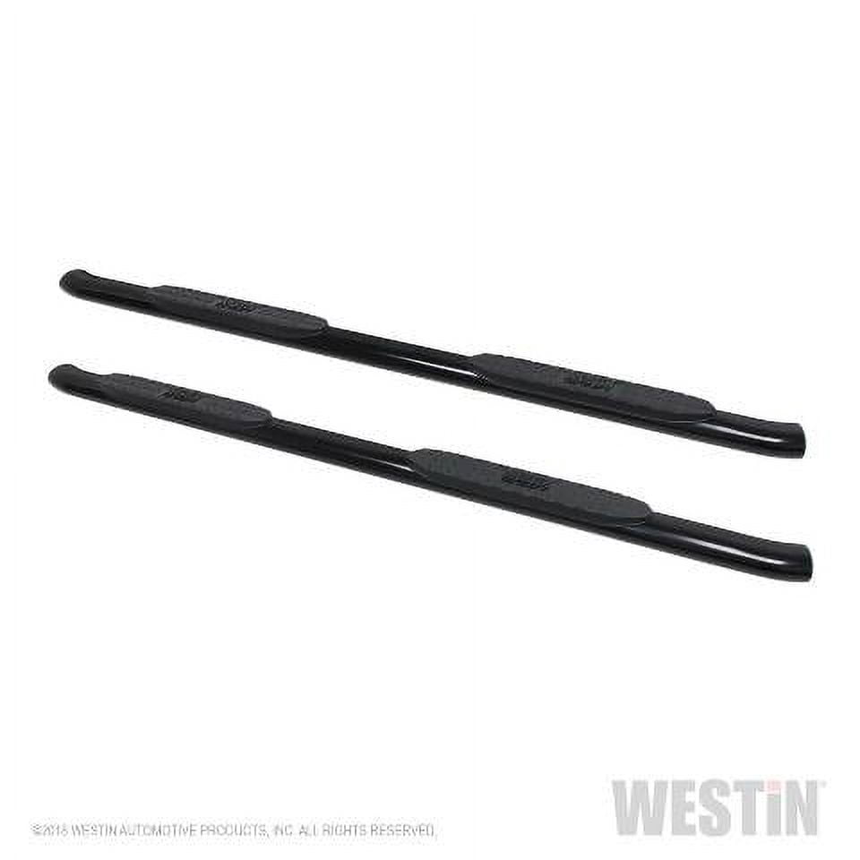 Westin Automotive 21-24085 Steel Oval Black Powder Coated Nerf Bar ...