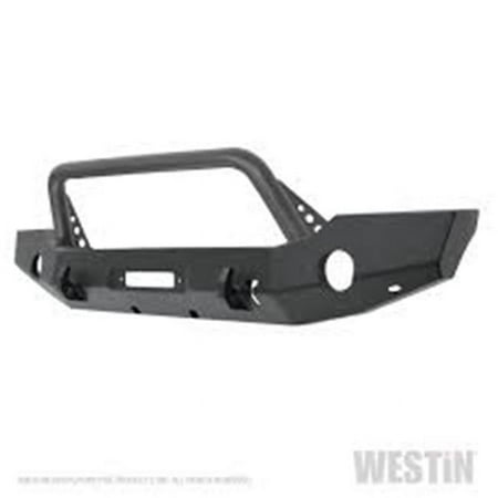 Westin Automotive Full Width Front Bumper with Bull Bar for 2018-C Wrangler Jl WJ2