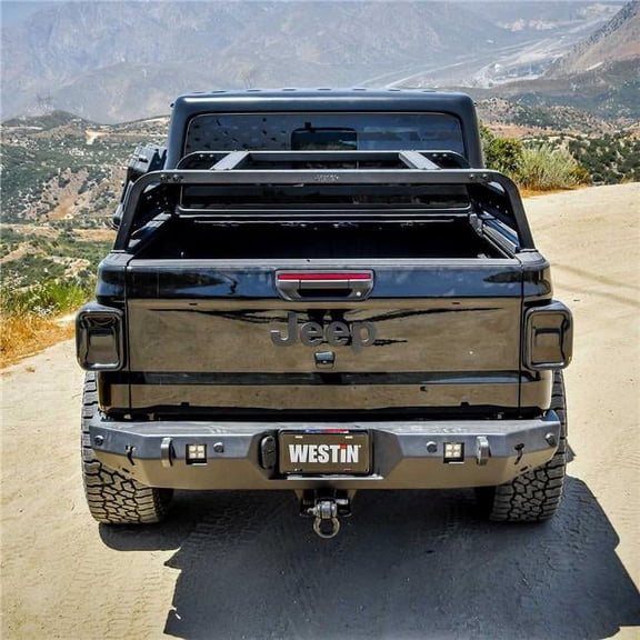 Westin Automotive WES51-10005 Textured Black Cargo Rack for 2021-C Gladiator Overland