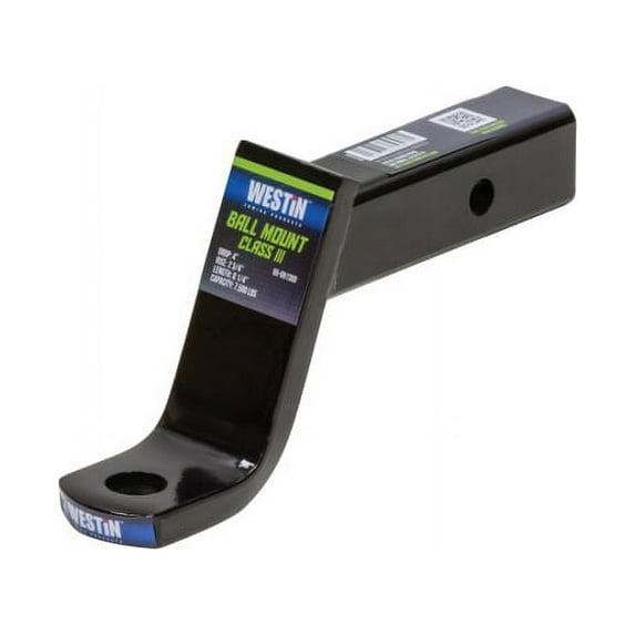 Westin Ball Mount Class III 4in Drop 2 3/4in Rise 8 1/4in Length - Black