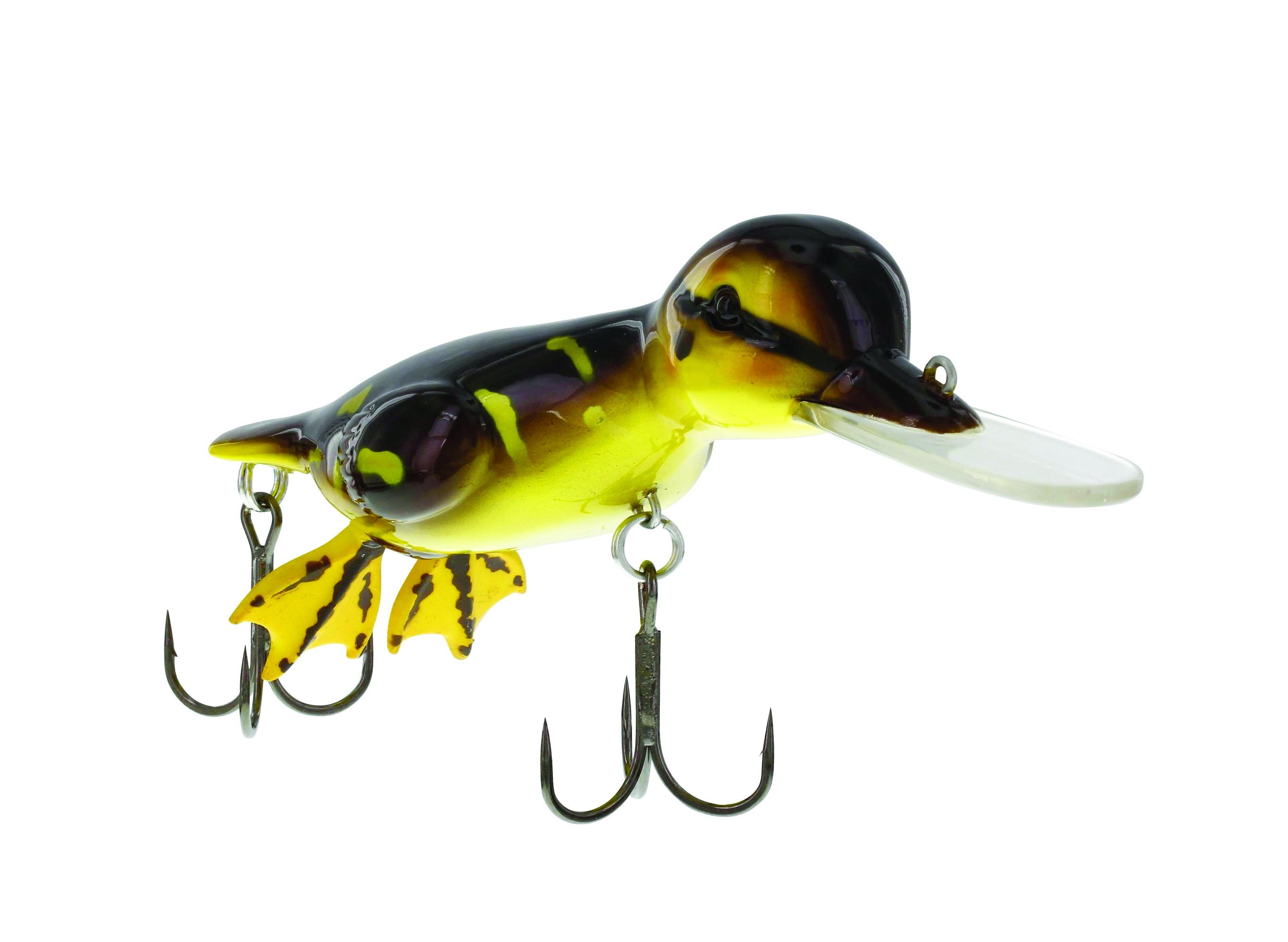 danny the duck fishing lure Westin DAD-296-140F Danny The Duck Hard Lure, 5-1/2