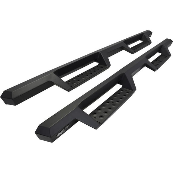 Westin/HDX 99-16 Ford F-250/350/450/550 Crew Cab Drop Nerf Step Bars - Textured Black - 56-11335 Fits select: 1999-2016 FORD F350, 1999-2009 FORD F250