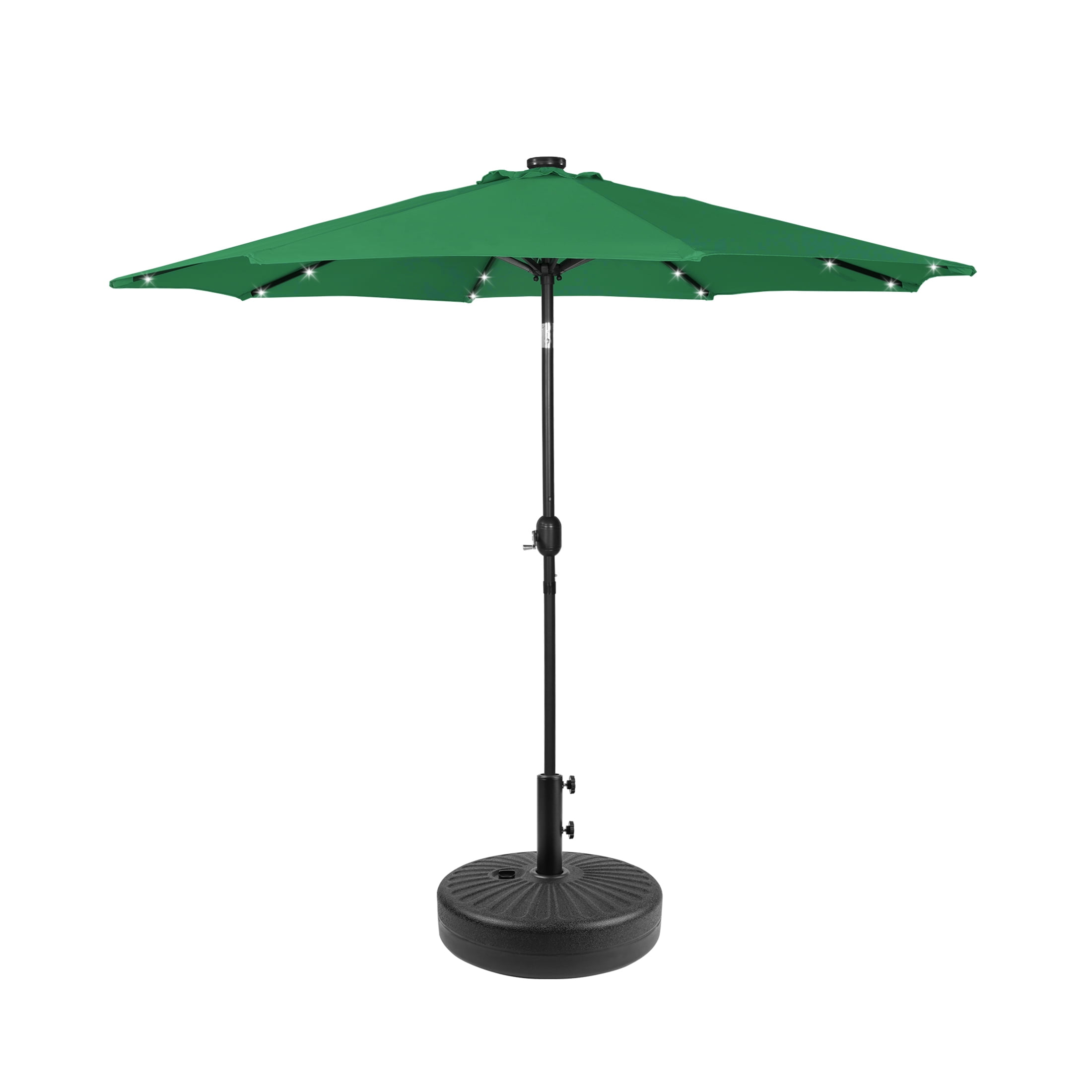 Westin Outdoor 13.6 lb Multicolor Round Plastic Solar LED Patio Umbrella Base Weight