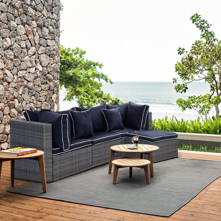 Outdoor sofa sectional sale sale