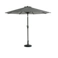 Base Westin Outdoor 9 Ft Market Patio Umbrella with Round Resin Base for ...