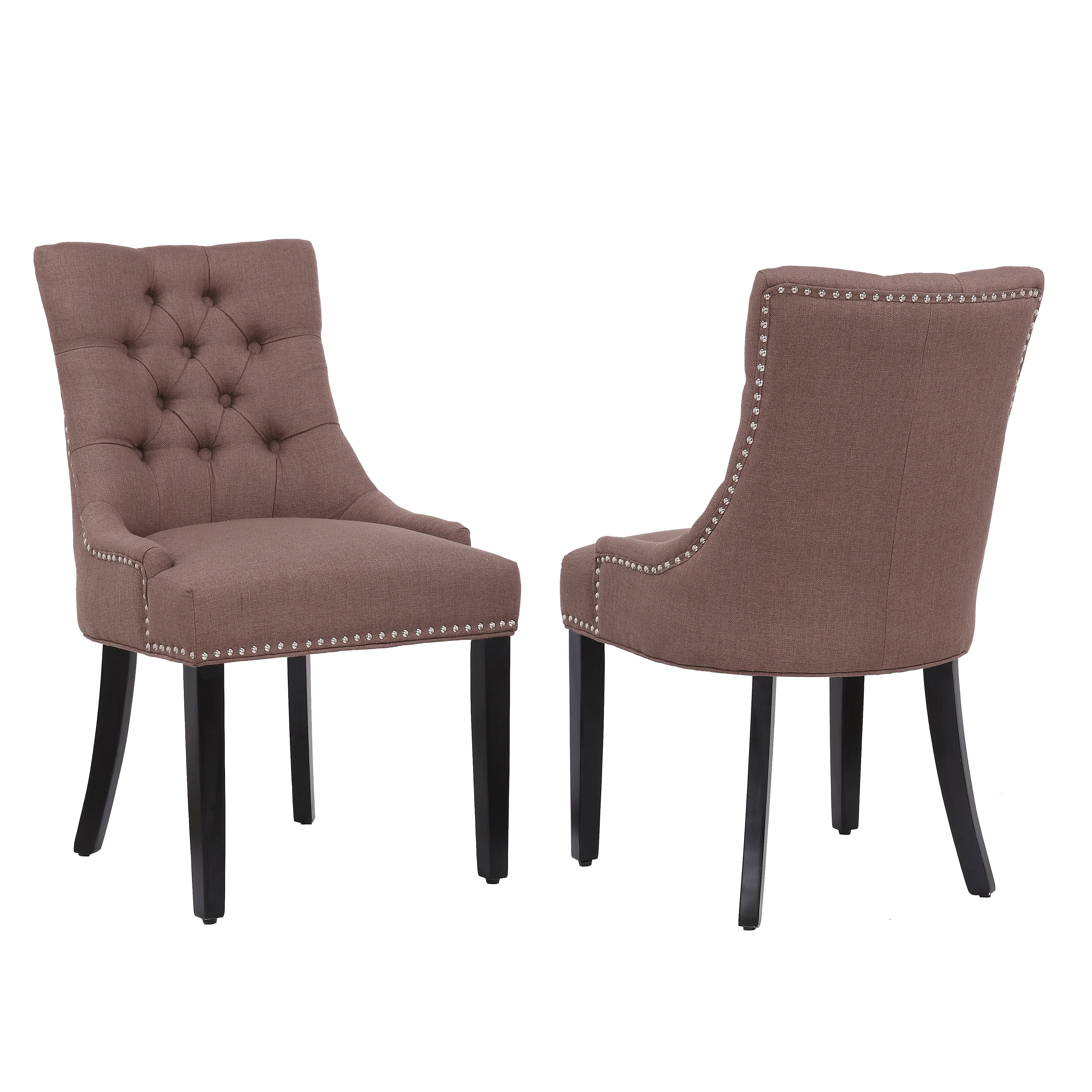 Westin Outdoor Modx Tufted Upholstered Wingback Dining Chair (Set of 2