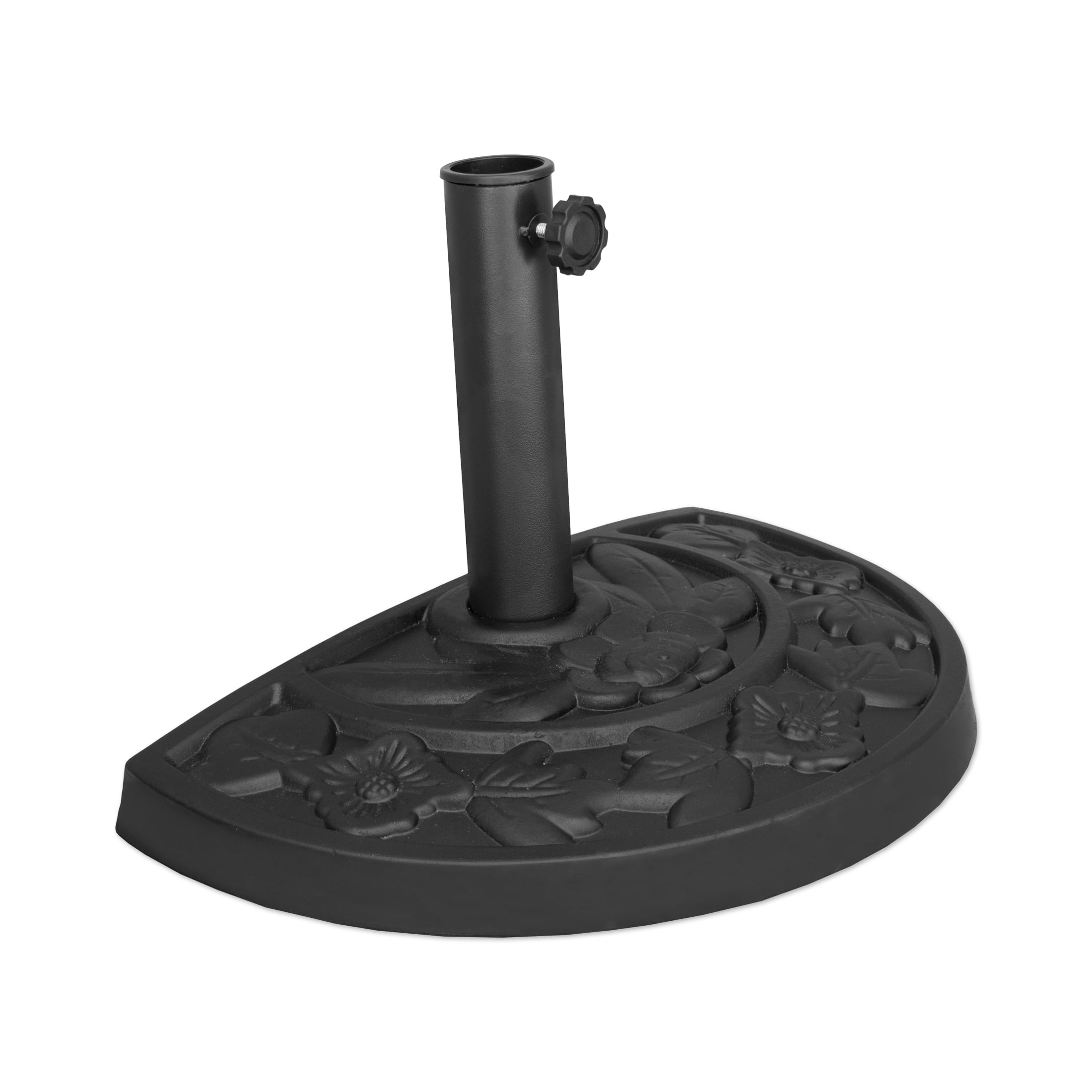 Westin Outdoor Resin Half Umbrella Base Weight Stand for Outdoor Shade