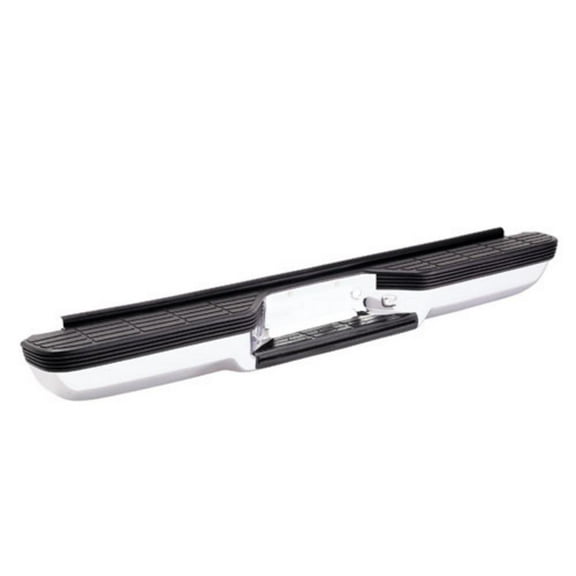 Westin Perfect Match OE Replacement Rear Bumper (Chrome) Fits select: 1988-2000 CHEVROLET GMT-400, 1989-2000 GMC SIERRA