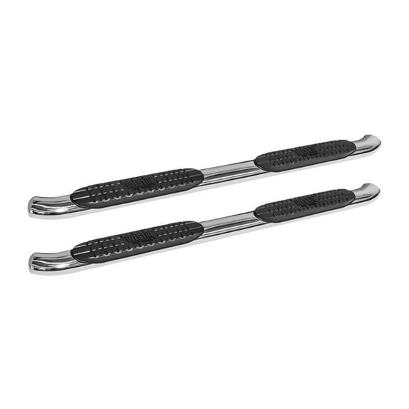 Westin Pro Traxx 4 Oval Nerf Step Bars | 2009-2014 F-150 SuperCrew (Excl. Raptor) | 21-23520 | Stainless Steel | 1 Pair,4" Cab Length