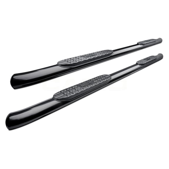 Westin Pro Traxxx 4-inch Oval Wheel to Wheel Nerf Step Bars (Black) Fits select: 2021 JEEP WRANGLER UNLIMITED SPORT, 2018-2019 JEEP WRANGLER UNLIMITED SAHARA