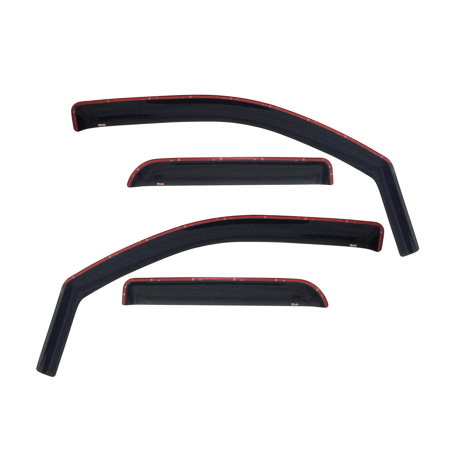 Westin Wade 72 35403 In Channel Wind Deflectors, Smoke Tint, (4 Piece