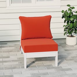 WestinTrends Avalon Outdoor Modern HDPE Patio Club Chair with Deep