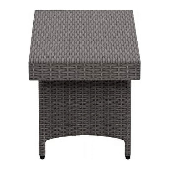 WestinTrends Coastal Outdoor Folding Side Table, 23" x 15" All Weather