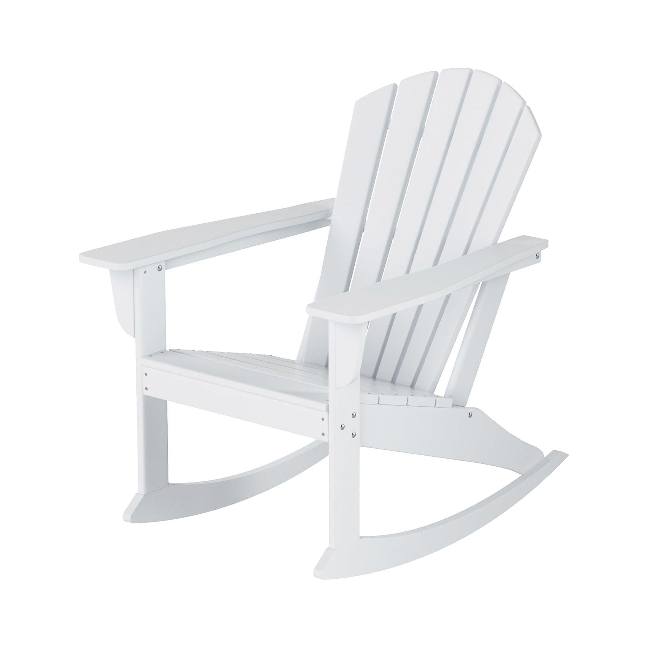 WestinTrends Dylan Cozy Patio Rocking Chair, All-Weather Plastic, 350 ...