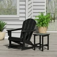 thumbnail image 1 of WestinTrends Malibu 2 Piece Outdoor Rocking Chair Set, All Weather Poly Lumber Porch Patio Adirondack Rocking Chair with Side Table, Black, 1 of 10
