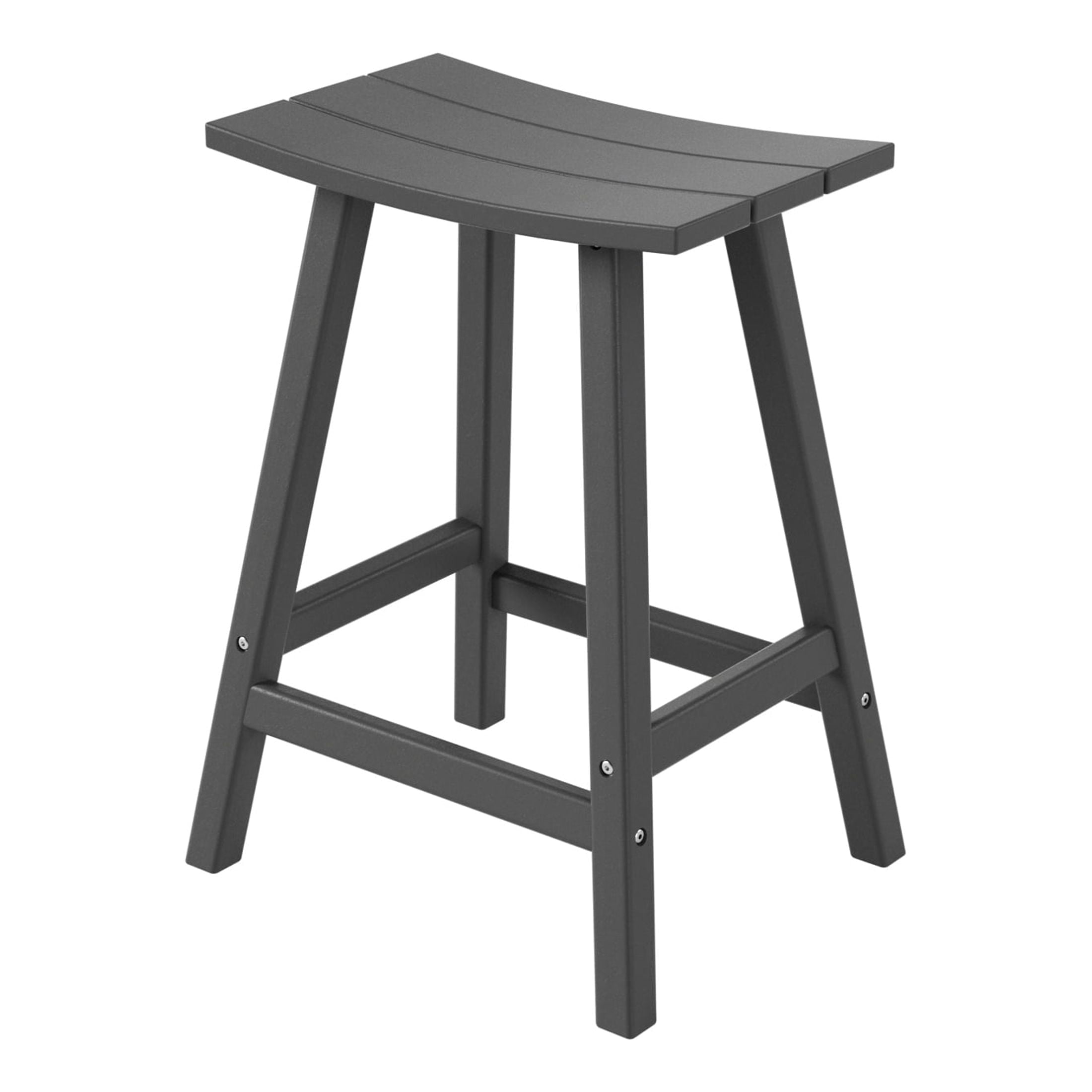 WestinTrends Malibu 24 Inch Outdoor Bar Stools, All Weather Resistant
