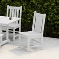 thumbnail image 1 of WestinTrends Malibu Outdoor Patio Dining Chair, White, 1 of 15