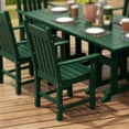 thumbnail image 1 of WestinTrends Malibu Outdoor Patio Dining Armchair, Dark Green, 1 of 3