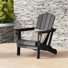 Dextrus Folding Adirondack Chair, Heavy Duty Foldable Plastic