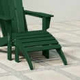 thumbnail image 1 of WestinTrends Outdoor Ottoman, Patio Adirondack Ottoman Foot Rest, All Weather Poly Lumber Folding Foot Stool for Adirondack Chair, Widely Used for Outside Porch Pool Lawn Backyard, Dark Green, 1 of 16