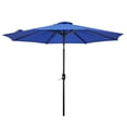 thumbnail image 1 of WestinTrends Paolo 9 Ft Outdoor Umbrella, Patio Shade Market Table Umbrella with Push Button Tilt and Easy Open Crank, Royal Blue, 1 of 14