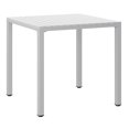 thumbnail image 1 of WestinTrends Playa 31.5" Iron Metal Frame Outdoor Square Patio Dining Table, Gray, 1 of 16