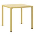 thumbnail image 1 of WestinTrends Playa 31.5" Iron Metal Frame Outdoor Square Patio Dining Table, Yellow, 1 of 16