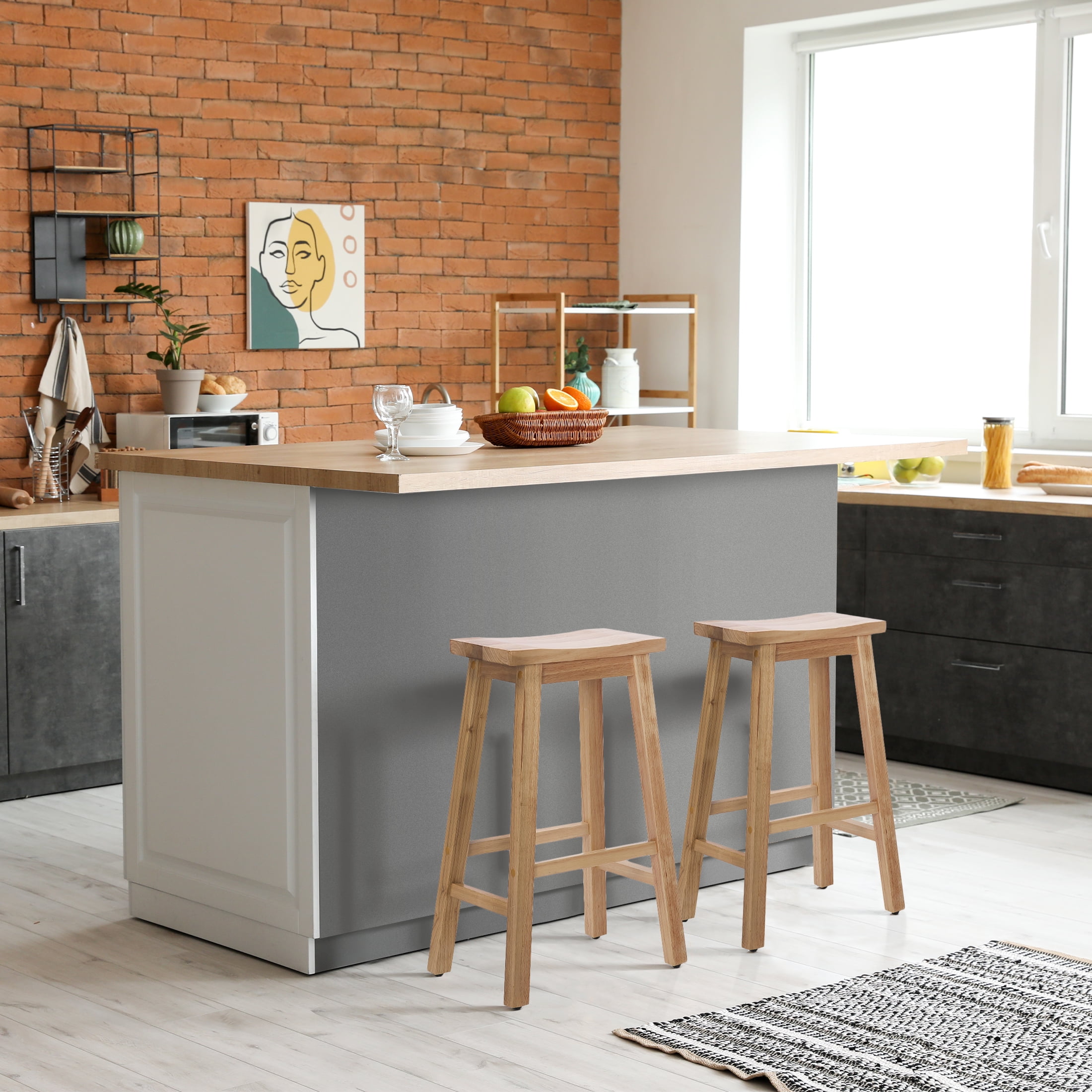 Saddle bar stools 29 inch deals