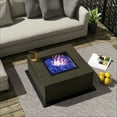 thumbnail image 1 of WestinTrends Sansom Outdoor Tempered Glass Rocks Beads for Firepit, Cobalt Blue, 1 of 9