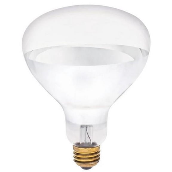 Westinghouse 0391048 Heat Lamp, Flood Beam, Dimmable, R40, Clear, 250-Watts - Quantity 6
