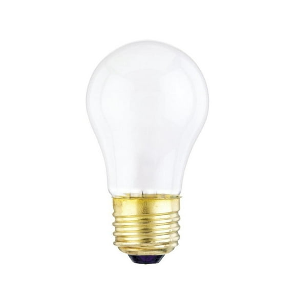 Westinghouse 03996 Dimmable A15 Incandescent Light Bulb, White, 15 W
