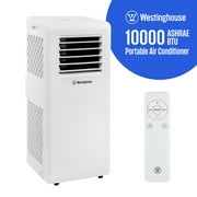 Westinghouse 10,000 BTU Portable Air Conditioner with Remote, 3-in-1 Operation, Rooms Up to 450 sq ft