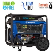 Westinghouse 14,500 Watt Dual Fuel Portable Generator, Home Backup, CO Sensor
